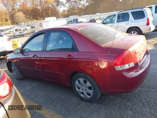 2008 Kia Spectra EX with VIN KNAFE121685532856, listed as a IAAI auction lot 40996849 with 153,194 mi miles. Bid and sale history available at carsss.com. Image 13.