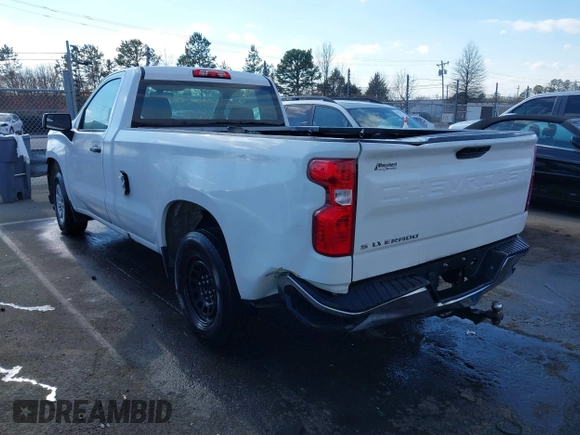 2021 Chevrolet Silverado 1500 Work Truck with VIN 3GCNWAEF7MG219658, listed as a IAAI auction lot 41413179 with 69,461 mi miles. Bid and sale history available at carsss.com. Image 3.