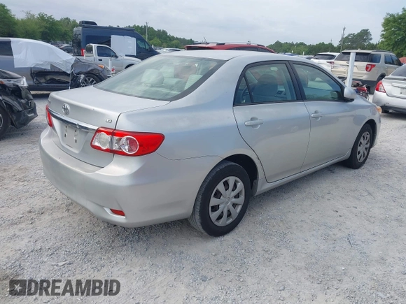 2011 Toyota Corolla L with VIN JTDBU4EE9B9150020, listed as a IAAI auction lot 42093116 with 69,376 mi miles and . Bid and sale history available at DreamBid. Image 4.