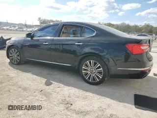 2014 Kia Cadenza Premium with VIN KNALN4D79E5120531, listed as a Copart auction lot 45104745 with Not Provided miles and Salvage Title. Bid and sale history available at DreamBid. Image 2.