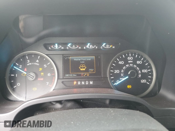 2019 Ford F-150 XL with VIN 1FTEW1EP2KFC06906, listed as a Copart auction lot 51792705 with 80,102 mi miles and Salvage title. Bid and sale history available at DreamBid. Image 9.