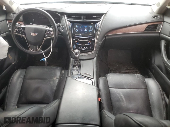 2017 Cadillac CTS AWD with VIN 1G6AW5SX5H0171853, listed as a Copart auction lot 80124974 with 105,349 mi miles and Salvage title. Bid and sale history available at DreamBid. Image 8.