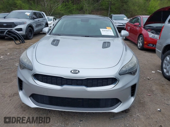 2018 Kia Stinger Premium with VIN KNAE25LA2J6036690, listed as a IAAI auction lot 41838574 with 113,109 mi miles. Bid and sale history available at carsss.com. Image 6.