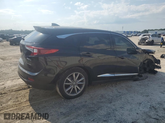 2021 Acura RDX w/Technology Package with VIN 5J8TC2H57ML023491, listed as a Copart auction lot 66988914 with 61,668 mi miles and Non Repairable. Bid and sale history available at carsss.com. Image 3.