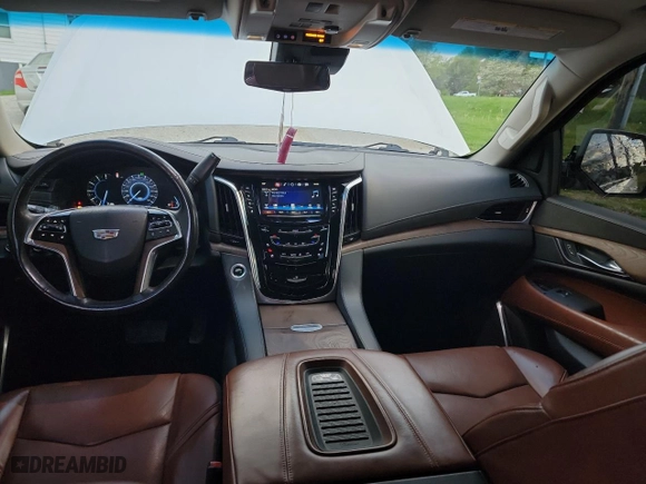 2019 Cadillac Escalade Premium Luxury with VIN 1GYS4CKJ6KR175673, listed as a Copart auction lot 52458295 with 82,761 mi miles and Clean Title. Bid and sale history available at carsss.com. Image 9.