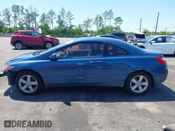 2008 Honda Civic Cpe EX with VIN 2HGFG12868H580491, listed as a IAAI auction lot 42066847 with 178,887 mi miles. Bid and sale history available at carsss.com. Image 14.