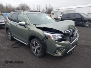 2020 Subaru Forester Touring with VIN JF2SKAXC2LH503528, listed as a IAAI auction lot 41941554 with 32,727 mi miles. Bid and sale history available at carsss.com. Image 1.