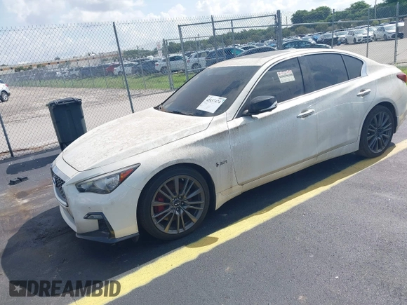 2019 Infiniti Q50 Red Sport 400 с VIN JN1FV7AP4KM760365, выставлен на аукционе IAAI как лот 42437474 с пробегом 90 225 миль миль и . История ставок и продаж доступна на DreamBid. Изображение 19.