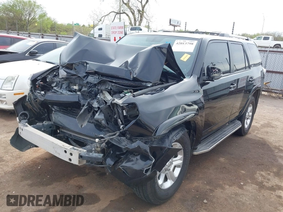 2019 Toyota 4Runner SR5 with VIN JTEBU5JR2K5692979, listed as a IAAI auction lot 42013798 with 219,437 mi miles and . Bid and sale history available at DreamBid. Image 18.