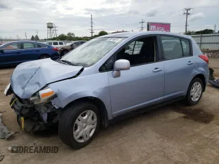 2011 Nissan Versa 1.8 S with VIN 3N1BC1CP9BL504540, listed as a Copart auction lot 69310634 with 75,726 mi miles and Salvage Title. Bid and sale history available at carsss.com. Image 1.