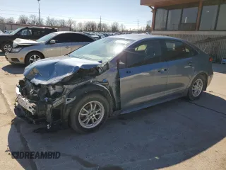 2022 Toyota Corolla Hybrid LE with VIN JTDEAMDE3N3012844, listed as a Copart auction lot 48844135 with 65,850 mi miles and Salvage Title. Bid and sale history available at carsss.com. Image 1.