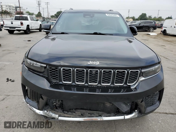 2022 Jeep Grand Cherokee Limited with VIN 1C4RJGBG7N8608386, listed as a Copart auction lot 63645265 with 20,450 mi miles and Salvage title. Bid and sale history available at DreamBid. Image 5.