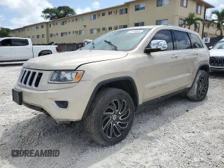 2014 Jeep Grand Cherokee Limited with VIN 1C4RJEBG5EC157444, listed as a Copart auction lot 51745095 with 126,680 mi miles and Salvage Title. Bid and sale history available at carsss.com. Image 1.