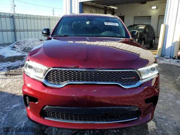 2024 Dodge Durango SXT with VIN 1C4RDJAG7RC238114, listed as a Copart auction lot 89012035 with 11,345 mi miles and Salvage Title. Bid and sale history available at carsss.com. Image 5.