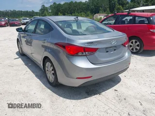 2015 Hyundai Elantra SE with VIN 5NPDH4AE0FH608527, listed as a IAAI auction lot 42684260 with 119,751 mi miles and . Bid and sale history available at DreamBid. Image 3.