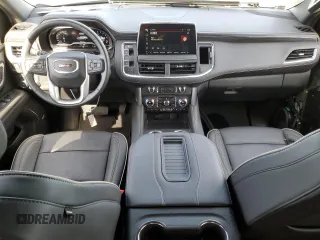 2024 GMC Yukon SLT with VIN 1GKS2BKD8RR272274, listed as a Copart auction lot 44566235 with 9,889 mi miles and Salvage Title. Bid and sale history available at carsss.com. Image 8.