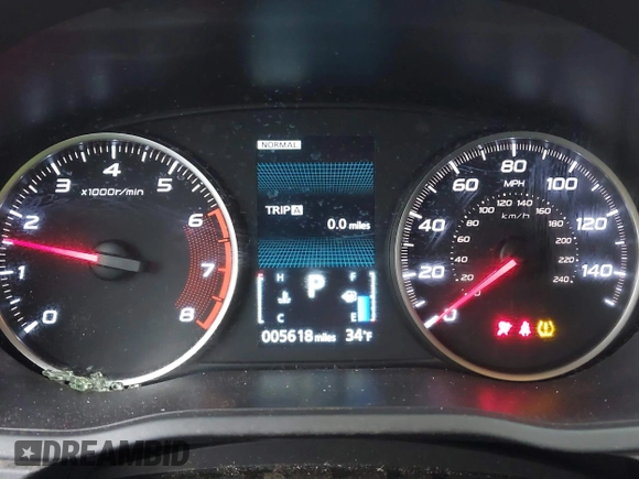 2024 Mitsubishi Eclipse Cross LE with VIN JA4ATVAAXRZ018654, listed as a IAAI auction lot 40034548 with 5,618 mi miles and . Bid and sale history available at DreamBid. Image 7.