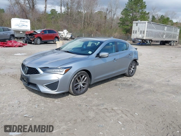 2020 Acura ILX w/Premium Pkg with VIN 19UDE2F74LA004006, listed as a IAAI auction lot 41814699 with 73,279 mi miles. Bid and sale history available at carsss.com. Image 17.