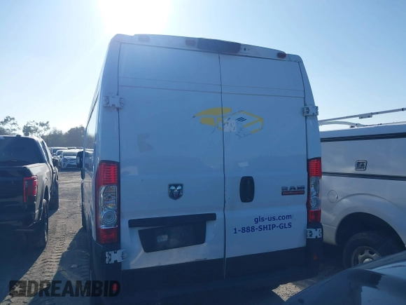 2017 Ram ProMaster Cargo with VIN 3C6TRVDG4HE550125, listed as a IAAI auction lot 41647374 with 255,147 mi miles and . Bid and sale history available at carsss.com. Image 17.