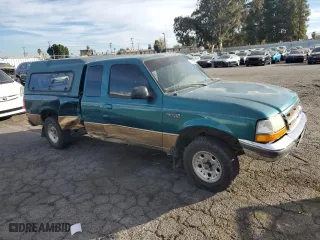 1998 Ford Ranger XL with VIN 1FTYR14X1WPB28270, listed as a Copart auction lot 86585334 with 0 mi miles and Salvage Title. Bid and sale history available at carsss.com. Image 4.