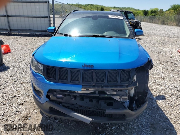 2018 Jeep Compass Altitude с VIN 3C4NJCBB0JT327442, выставлен на аукционе Copart как лот 54064815 с пробегом 103 773 миль миль и Списание • Salvage title. История ставок и продаж доступна на DreamBid. Изображение 5.
