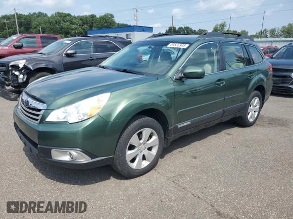 2012 Subaru Outback 2.5i with VIN 4S4BRCACXC3250904, listed as a Copart auction lot 59525945 with 169,944 mi miles and Salvage title. Bid and sale history available at DreamBid. Image 1.