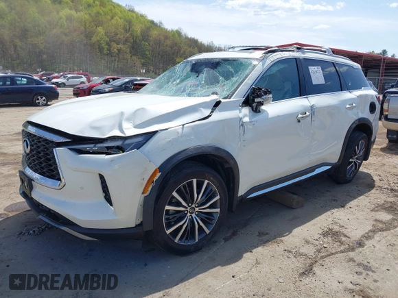 2023 Infiniti QX60 Sensory с VIN 5N1DL1GS5PC353666, выставлен на аукционе IAAI как лот 42116727 с пробегом 28 669 миль миль и . История ставок и продаж доступна на DreamBid. Изображение 2.