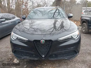 2023 Alfa Romeo Stelvio Ti with VIN ZASPAKBN6P7D56722, listed as a IAAI auction lot 41363962 with 50,073 mi miles. Bid and sale history available at carsss.com. Image 13.