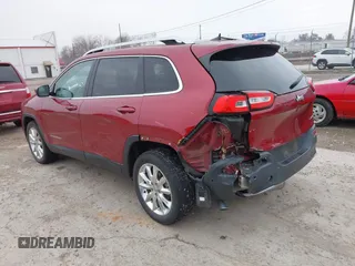 2016 Jeep Cherokee Limited с VIN 1C4PJLDB4GW244007, выставлен на аукционе IAAI как лот 41607427 с пробегом 68 846 миль миль и . История ставок и продаж доступна на DreamBid. Изображение 3.
