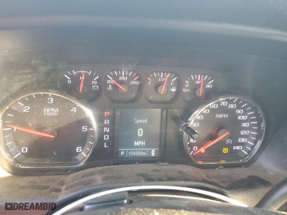 2018 Chevrolet Silverado 1500 Work Truck with VIN 1GCNCNECXJZ906067, listed as a Copart auction lot 46873105 with 104,068 mi miles and Salvage Title. Bid and sale history available at carsss.com. Image 9.