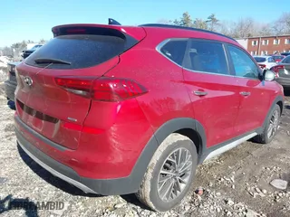 2021 Hyundai Tucson Sport with VIN KM8J3CAL2MU381656, listed as a IAAI auction lot 41460516 with 132,376 mi miles. Bid and sale history available at carsss.com. Image 4.