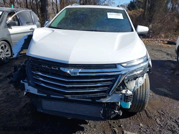 2022 Chevrolet Equinox Premier with VIN 3GNAXNEV3NS103616, listed as a IAAI auction lot 41537166 with 37,554 mi miles. Bid and sale history available at carsss.com. Image 12.