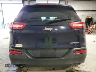2016 Jeep Cherokee Sport с VIN 1C4PJLAB0GW201126, выставлен на аукционе Copart как лот 55944525 с пробегом 130 580 миль миль и Списание • Salvage title. История ставок и продаж доступна на DreamBid. Изображение 6.
