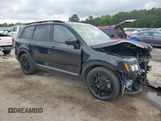 2023 Kia Telluride EX X-Line with VIN 5XYP3DGC2PG329428, listed as a Copart auction lot 54349935 with 36,323 mi miles and Salvage title. Bid and sale history available at DreamBid. Image 4.