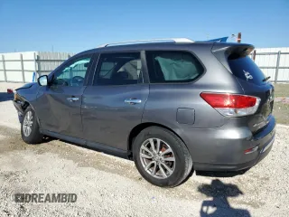 2016 Nissan Pathfinder SV with VIN 5N1AR2MNXGC618121, listed as a Copart auction lot 49556115 with 97,409 mi miles and Salvage Title. Bid and sale history available at carsss.com. Image 2.