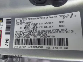 2020 Toyota Tacoma SR5 z VIN 3TMCZ5AN9LM290069, wystawiony jako IAAI lot #41938380 z przebiegiem 131 439 mil mil oraz . Historia ofert i sprzedaży dostępna na DreamBid. Obrazek 9.
