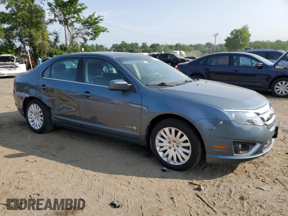 2012 Ford Fusion Hybrid with VIN 3FADP0L39CR177644, listed as a Copart auction lot 59841295 with 81,781 mi miles and Salvage title. Bid and sale history available at DreamBid. Image 4.