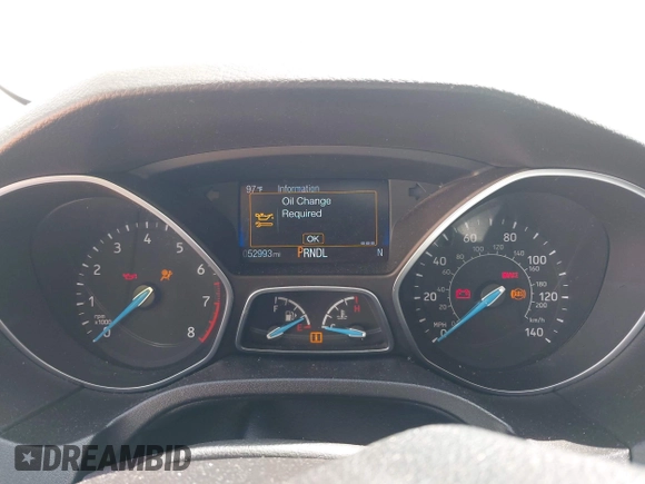 2016 Ford Focus SE with VIN 1FADP3F23GL373801, listed as a IAAI auction lot 42083360 with 52,993 mi miles and . Bid and sale history available at DreamBid. Image 7.