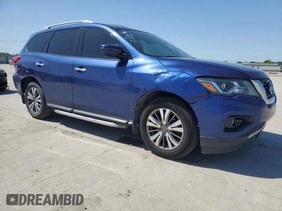 2019 Nissan Pathfinder S with VIN 5N1DR2MN2KC630849, listed as a Copart auction lot 52942745 with 232,431 mi miles and Clean title. Bid and sale history available at DreamBid. Image 4.