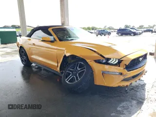 2022 Ford Mustang EcoBoost with VIN 1FATP8UH2N5147928, listed as a Copart auction lot 48338643 with 4,570 mi miles. Bid and sale history available at carsss.com. Image 4.