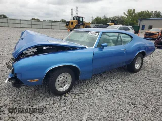 1971 Oldsmobile Cutlass with VIN 336871R14332, listed as a Copart auction lot 72980494 with 53,459 mi miles and Salvage Title. Bid and sale history available at DreamBid. Image 1.
