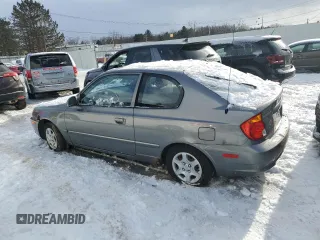 2005 Hyundai Accent GLS with VIN KMHCG35CX5U323836, listed as a Copart auction lot 45794965 with 0 mi miles and Clean Title. Bid and sale history available at carsss.com. Image 2.
