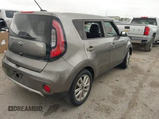 2018 Kia Soul + with VIN KNDJP3A59J7624285, listed as a IAAI auction lot 41832188 with 91,801 mi miles. Bid and sale history available at carsss.com. Image 4.