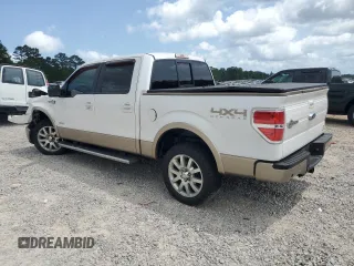 2012 Ford F-150 XL with VIN 1FTFW1ETXCKD48799, listed as a Copart auction lot 53849915 with 134,220 mi miles and Salvage Title. Bid and sale history available at DreamBid. Image 2.
