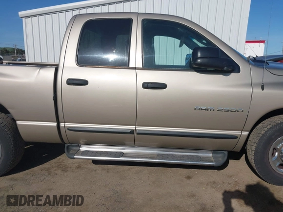 2003 Dodge 2500 ST with VIN 3D7KA28683G798828, listed as a IAAI auction lot 41916912 with 148,284 mi miles and . Bid and sale history available at carsss.com. Image 13.