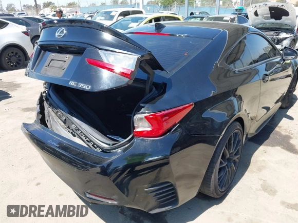 2016 Lexus RC 350 F Sport with VIN JTHHE5BC1G5013151, listed as a IAAI auction lot 42012688 with 142,153 mi miles and . Bid and sale history available at DreamBid. Image 17.