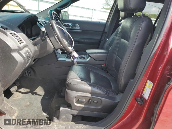 2014 Ford Explorer XLT with VIN 1FM5K7D85EGB94270, listed as a Copart auction lot 52144315 with 207,572 mi miles and Salvage title. Bid and sale history available at DreamBid. Image 7.