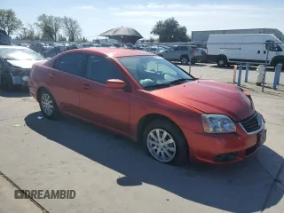 2009 Mitsubishi Galant ES with VIN 4A3AB36F29E002096, listed as a Copart auction lot 50101515 with 128,672 mi miles and Salvage Title. Bid and sale history available at carsss.com. Image 4.