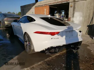 2015 Jaguar F-Type R z VIN SAJWA6DAXFMK11254, wystawiony jako Copart lot #70306061 z przebiegiem 26 837 mil mil oraz Szkody całkowita. Historia ofert i sprzedaży dostępna na DreamBid. Obrazek 3.