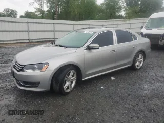 2014 Volkswagen Passat SE with VIN 1VWBT7A38EC044591, listed as a Copart auction lot 51363915 with 134,160 mi miles and Clean title. Bid and sale history available at DreamBid. Image 1.